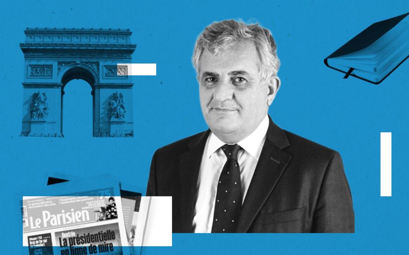 Jean-Michel Salvator, directeur des rédactions du Parisien - Aujourd’hui en France. LP/Valentin Cebron - Datagif