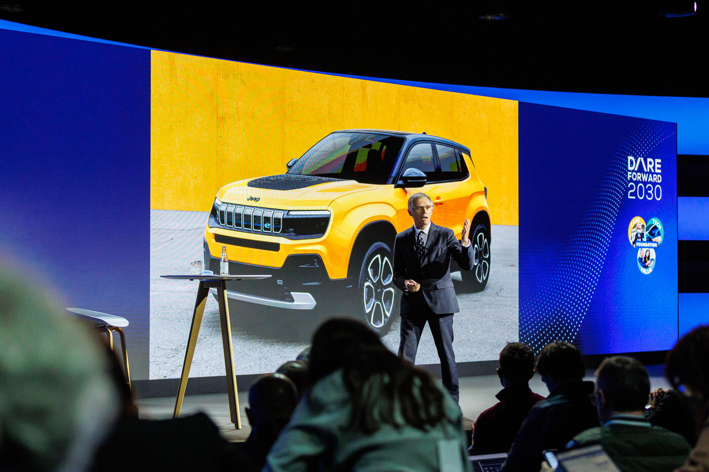 Carlos Tavares, le directeur général de Stellantis, auquel appartient Jeep, veut faire de la marque la première 100% électrifiée du groupe automobile. Stephane Sby Balmy