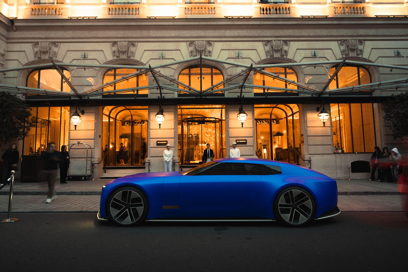 Le concept Jaguar Type 00. La marque vise des volumes largement inférieurs à ceux qu’elle affichait par le passé. Elle veut vendre moins, mais plus cher (Illustration). Jaguar