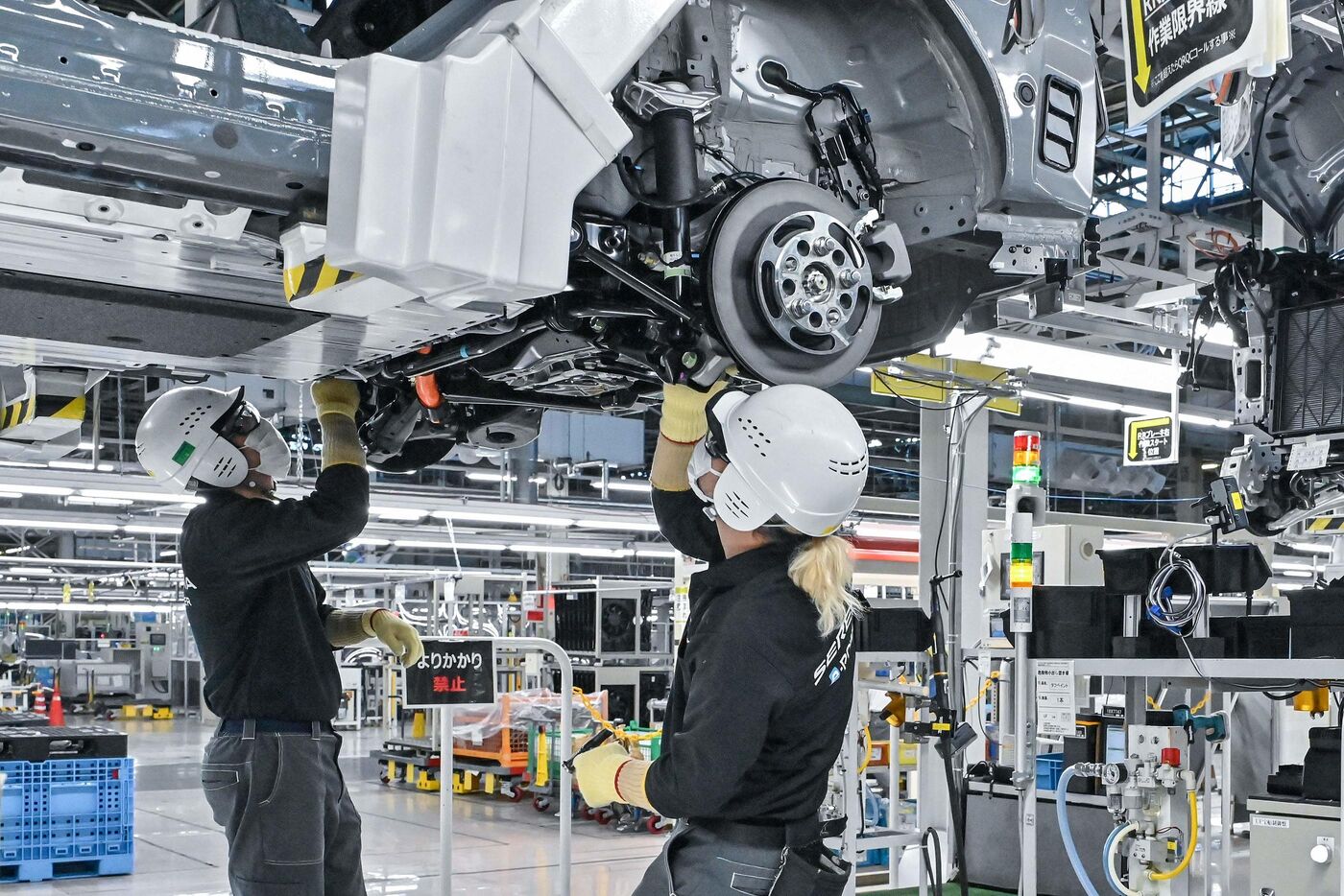 Nissan en difficulté sur le marché américain et chinois va supprimer 9 000 emplois dans le monde. AFP/Richard A. Brooks