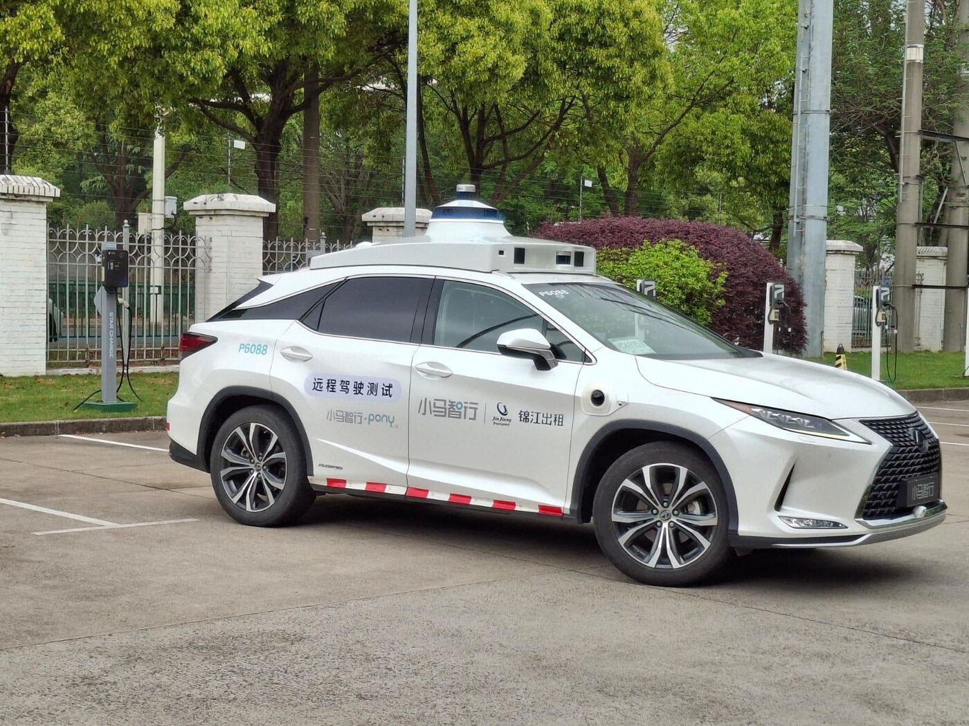Le robot-taxi que le Parisien a testé ne semble désarçonné par aucune situation. LP/Matthieu Pelloli