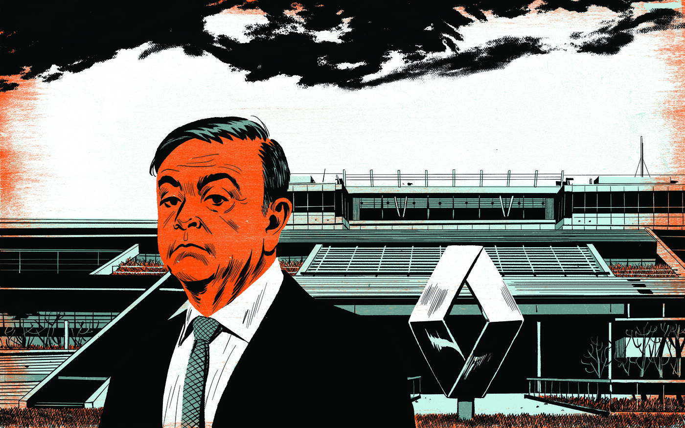 Persuadé que Renault est victime d'espionnage, Carlos Ghosn, le PDG d'alors, s'implique publiquement... avant de rétropédaler. Stéphane Oiry pour Le Parisien
