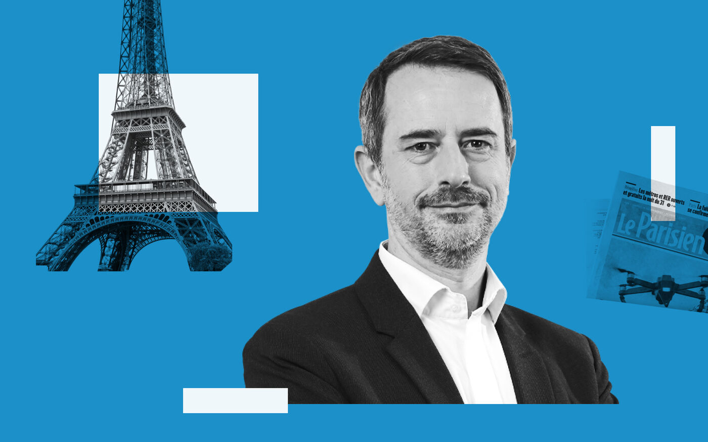 Olivier Auguste, directeur adjoint des rédactions du Parisien-Aujourd’hui en France. Le Parisien DA