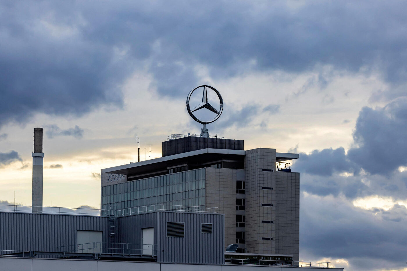 Le ciel s'obscurcit sur l'industrie automobile allemande : 40 000 emplois vont disparaître cette année dans le Bade-Wurtemberg, selon la fédération patronale de la métallurgie. Imago/ABACA